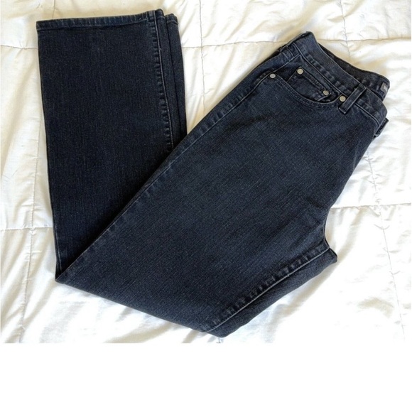 Levi's Denim - Levis 515 Bootcut Womens Jeans Black Sz 12 M 34 x 31.5 Stretch Mid Rise